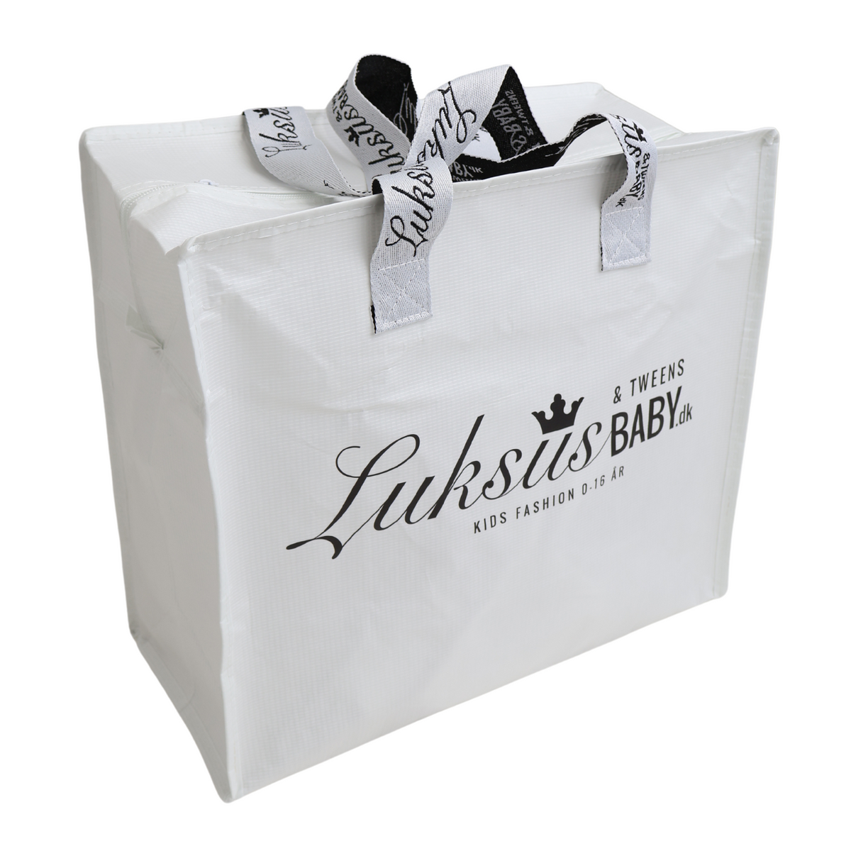 Luksusbaby Reusable Bag With Zipper White 3