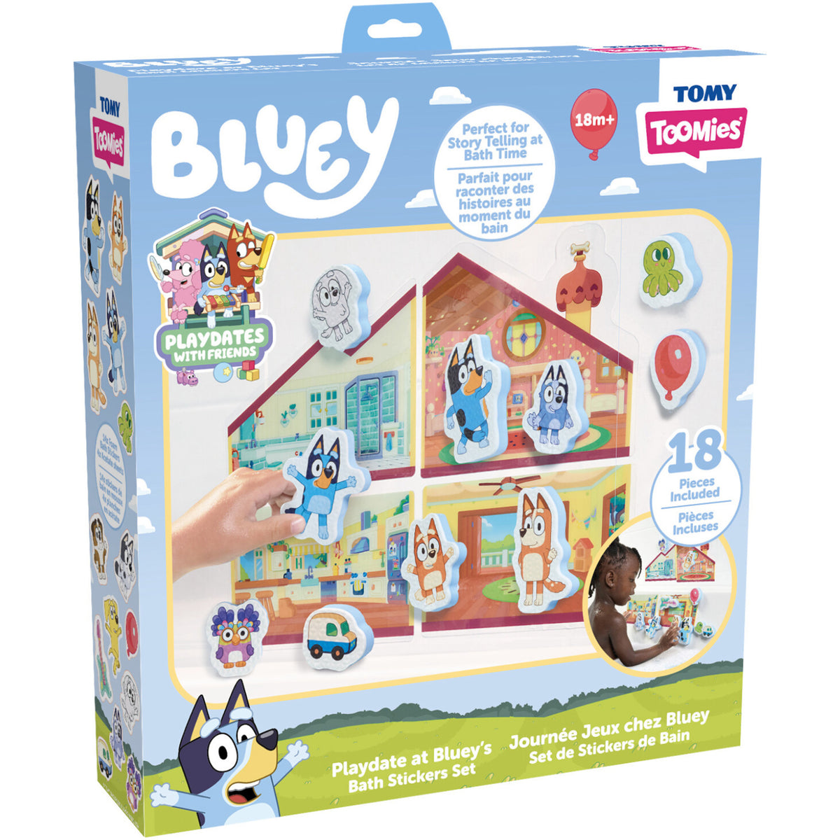Toomies Bluey’s Hus Badelegetøj