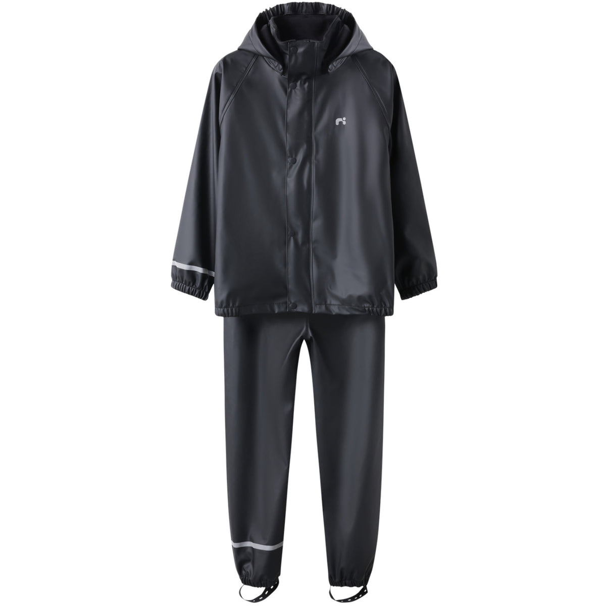 Name It Black Nkndry10 Rain Set Fo Noos