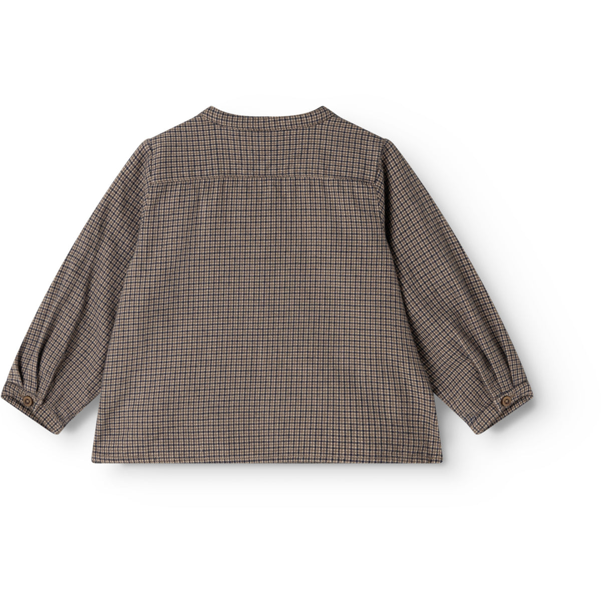 MarMar Structured Soft Cotton Houndstooth Check Totoro Shirt
