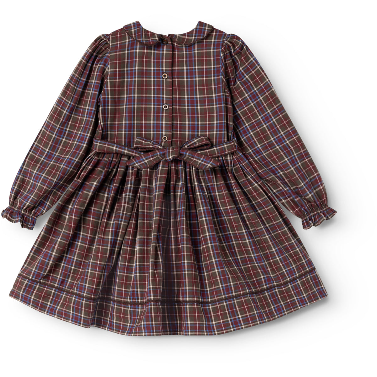 MarMar Check Chocolate Check Darcel Ls Dress