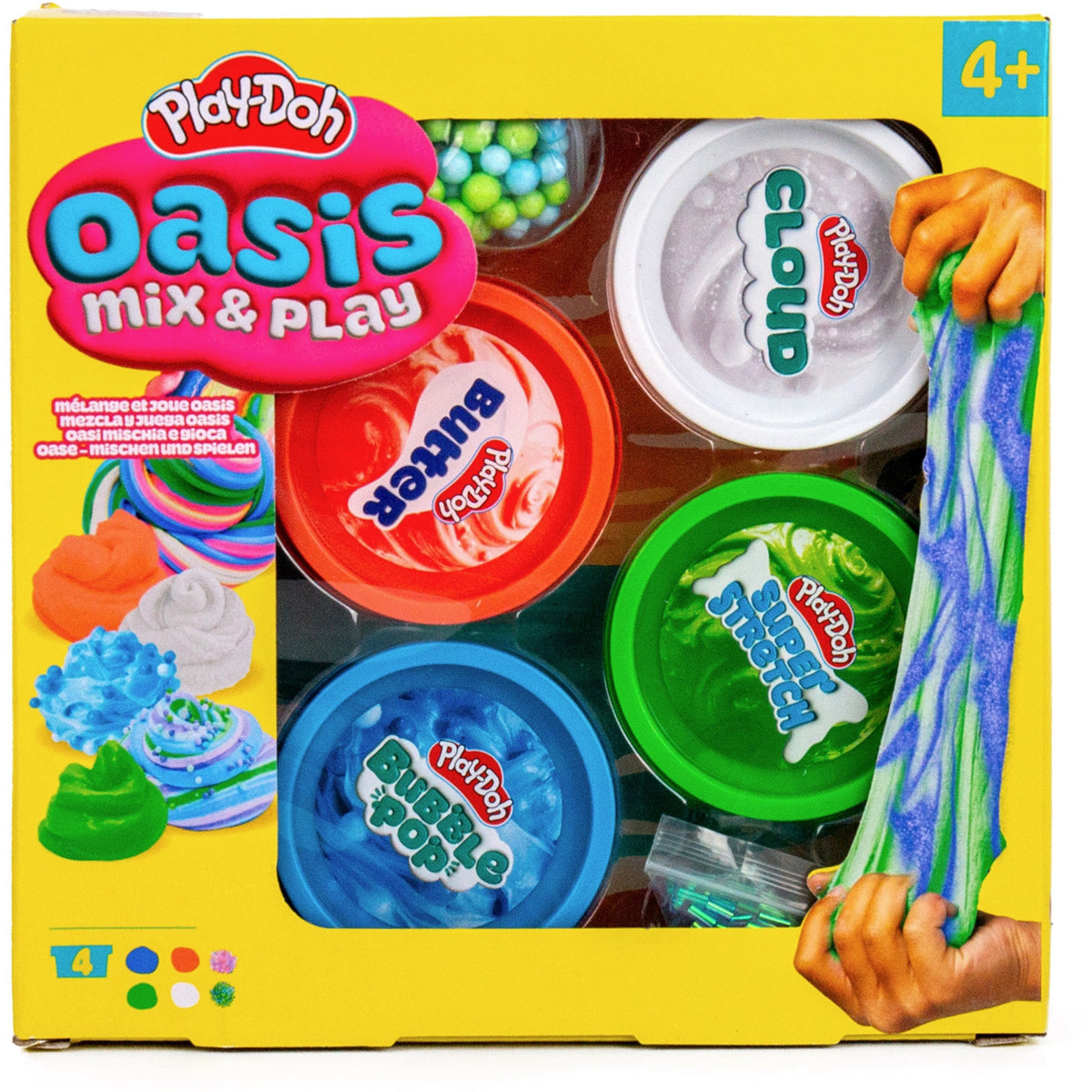Play-Doh Oase Mix & Play 4-pak