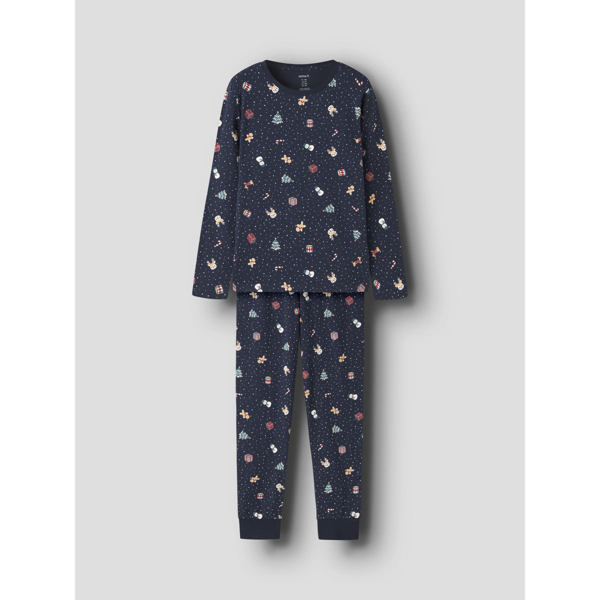 Name It Navy Blazer Christmas Nknvismas Ls Nightset