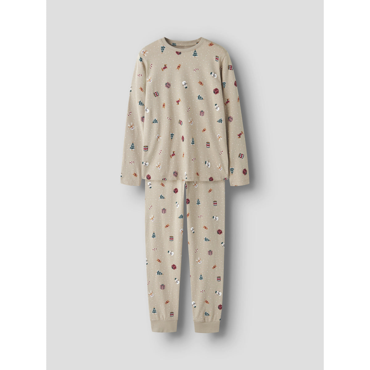 Name It Pure Cashmere Christmas Nknvismas Ls Nightset