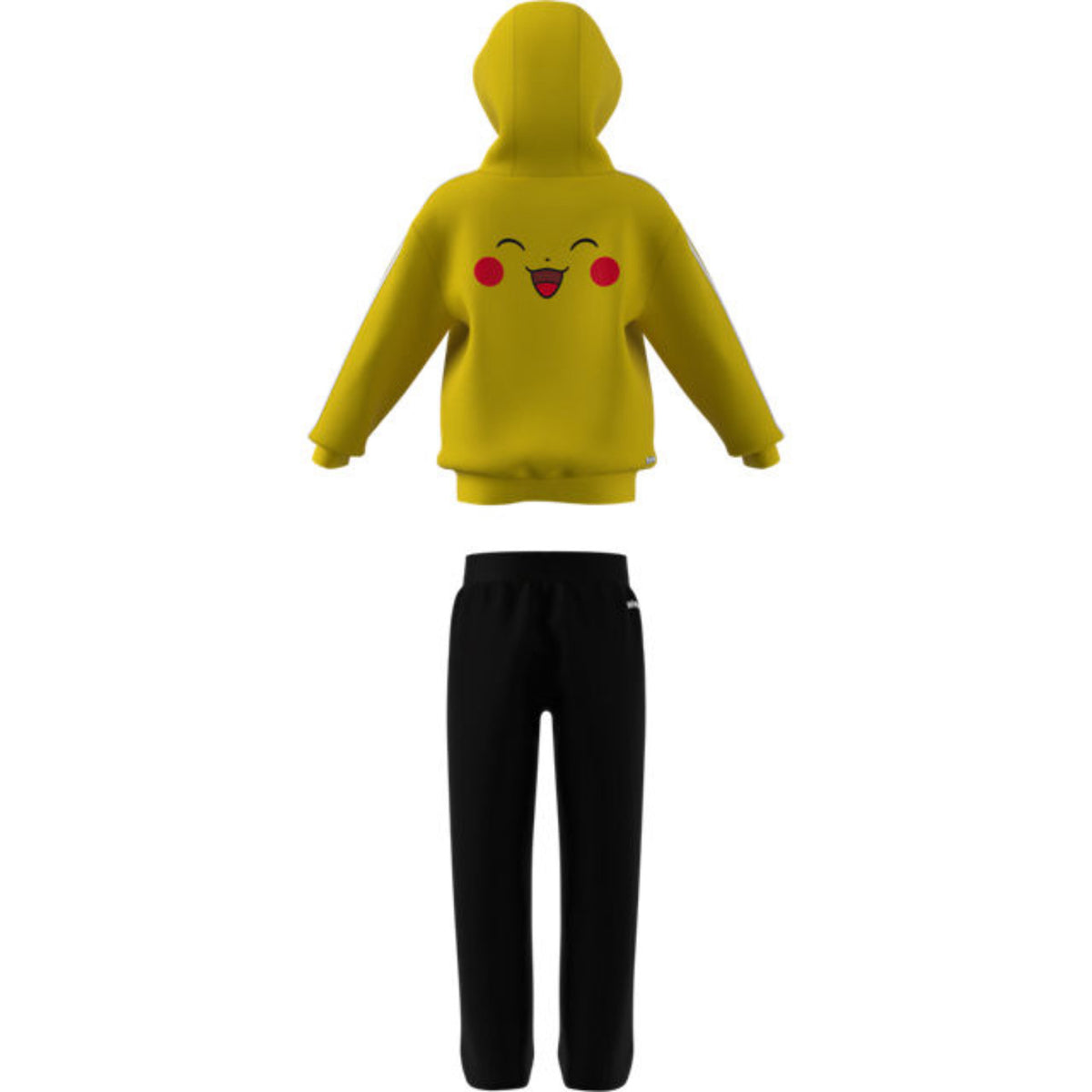 adidas Originals Yellow Black Lo Hoodie Set