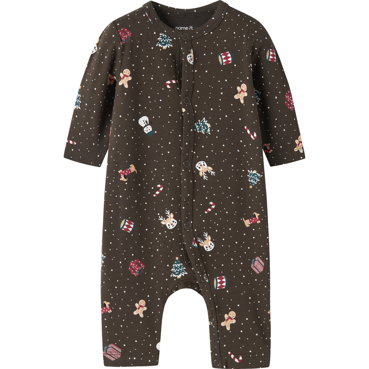 Name It Delicioso Christmas Nbnvismas Ls Nightsuit