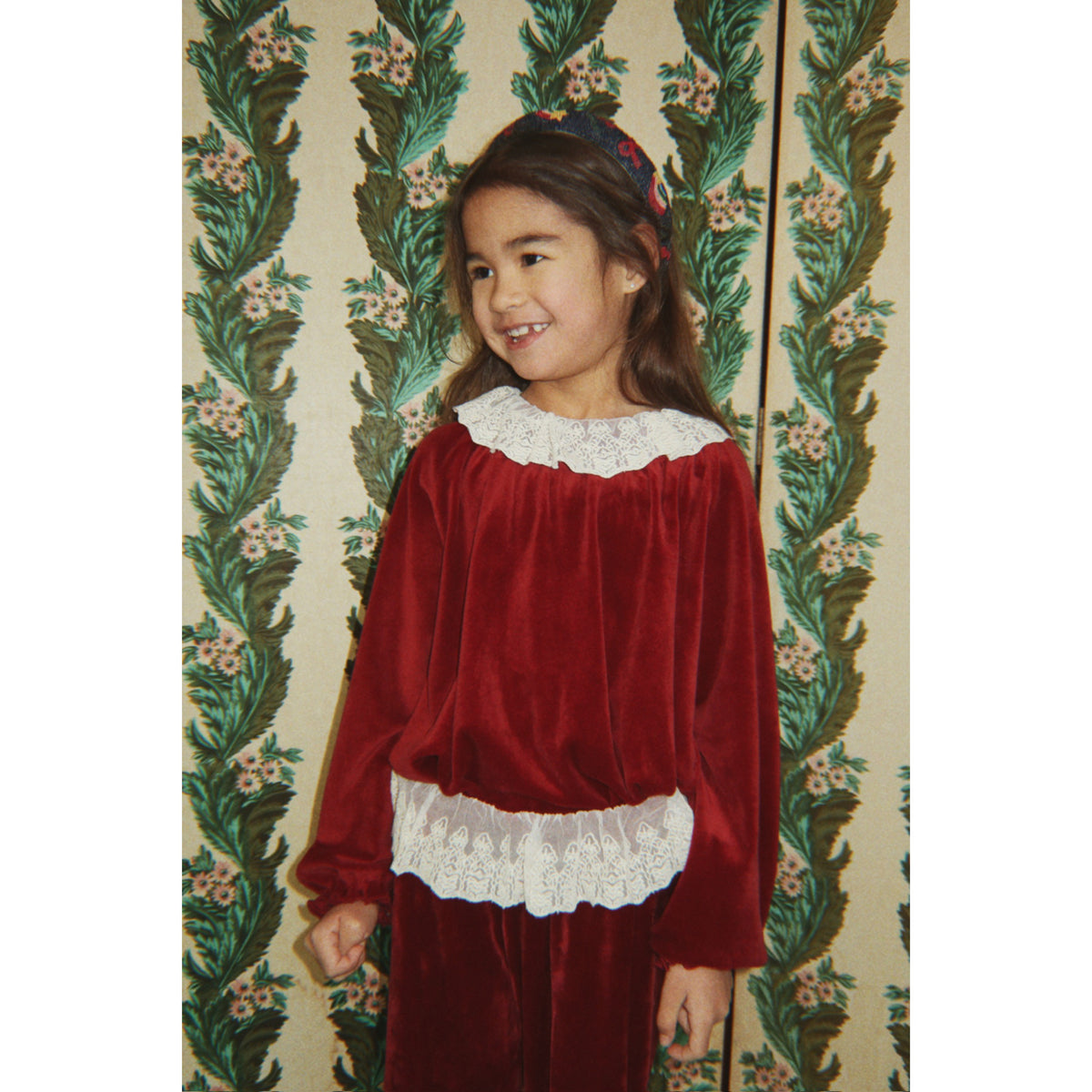 Konges Sløjd Red Dahlia Venola Blouse Grs