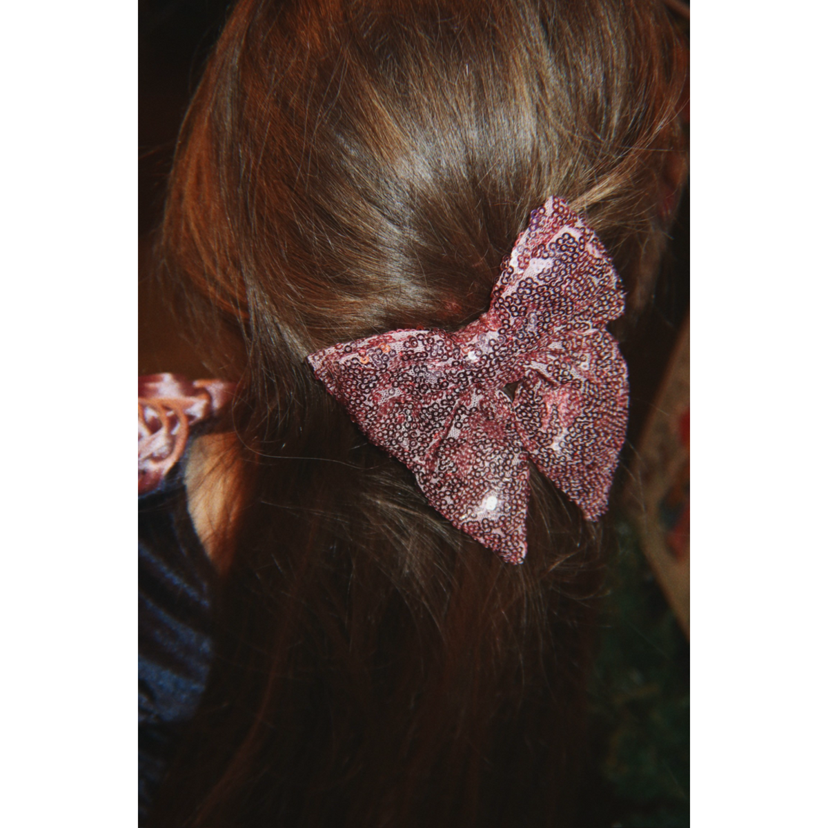Konges Sløjd Rosewater Tindra Sequin Bow Hair Clip