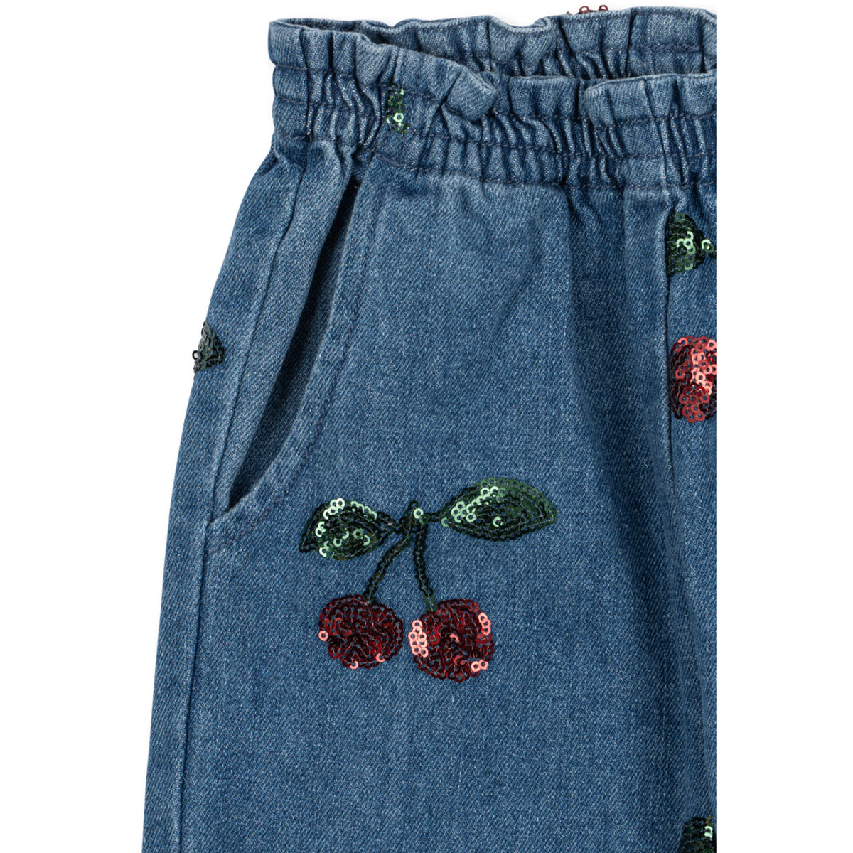Konges Sløjd Cherry Sequin Magot Sequin Frill Pants Gots