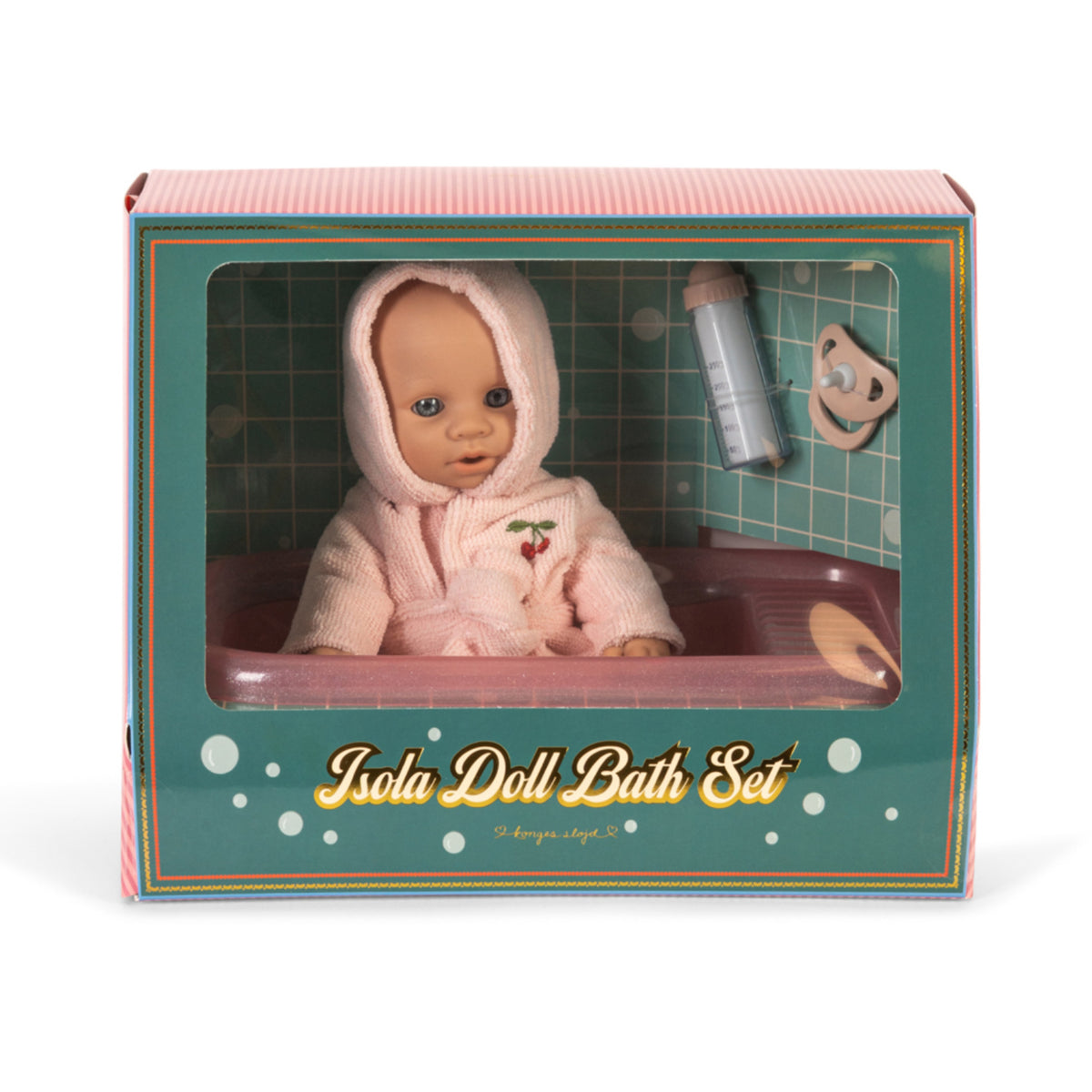 Konges Sløjd Cherry Isola Doll Bath Set