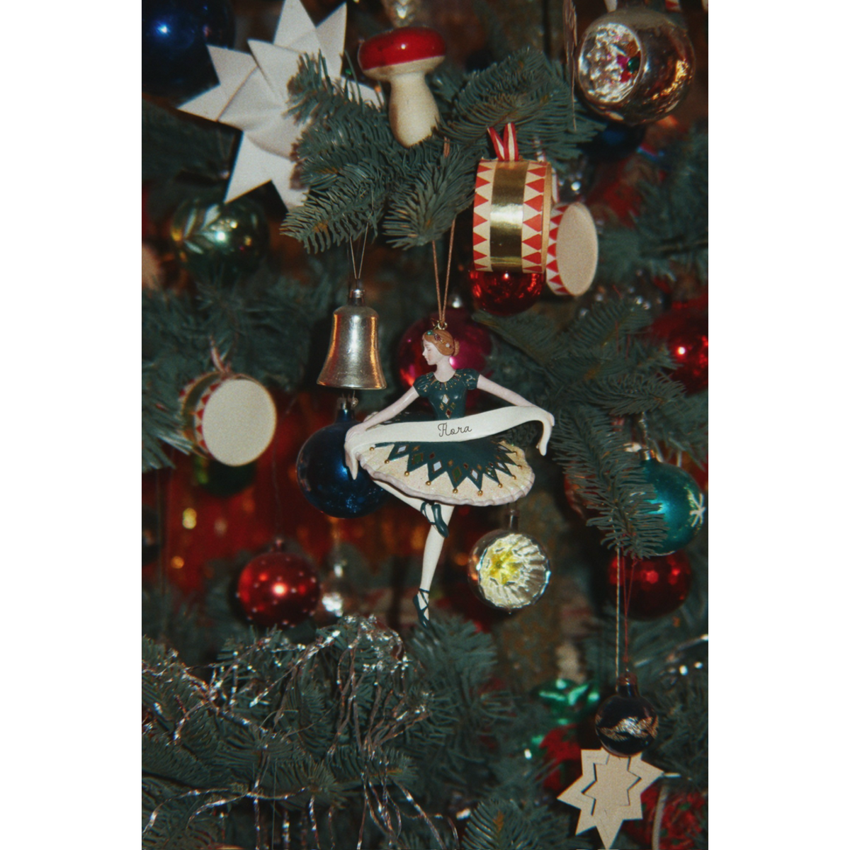 Konges Sløjd Multi Christmas Ornament Harlekin Ballerina