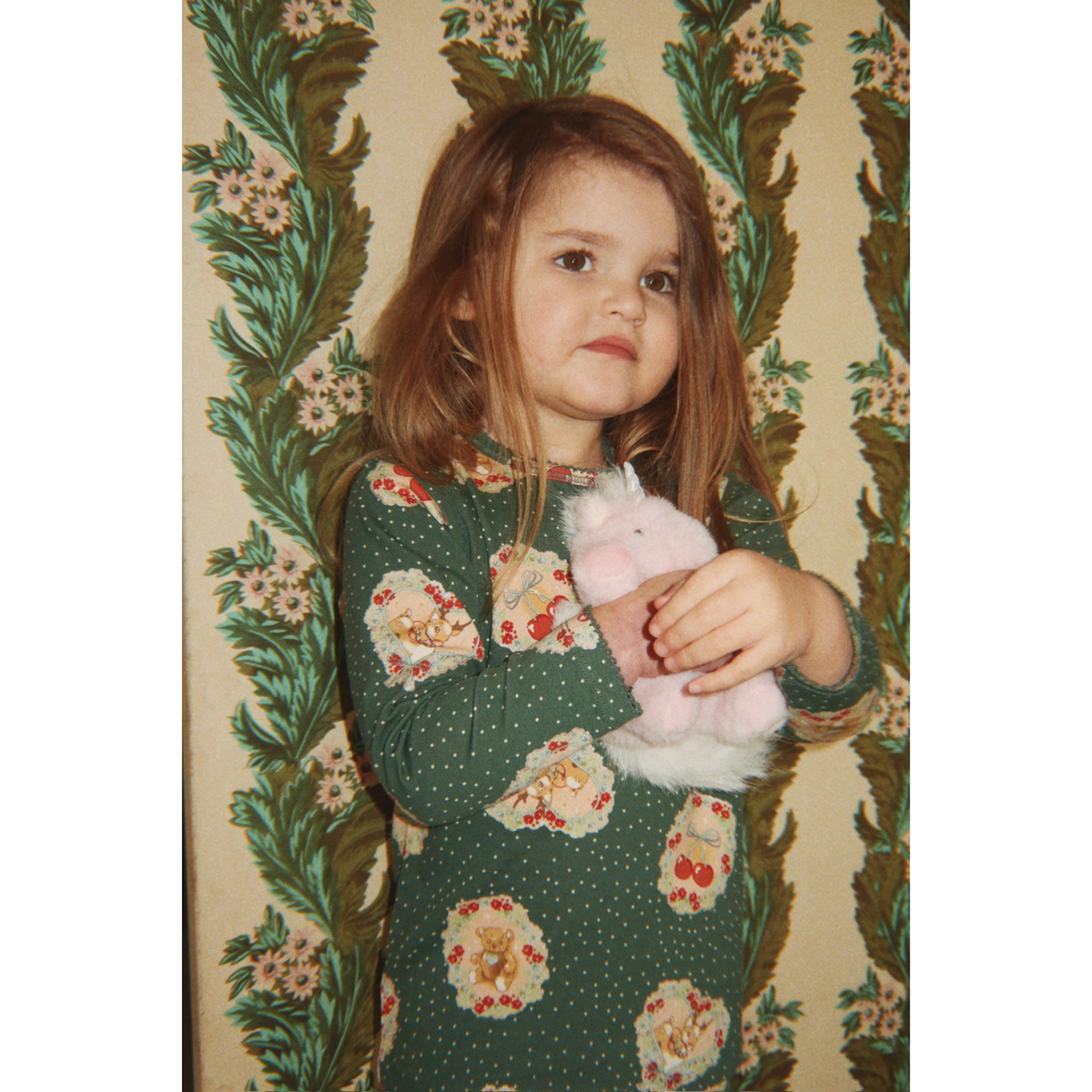 Konges Sløjd Deer Diary Green Basic Blouse/Pants Set Gots