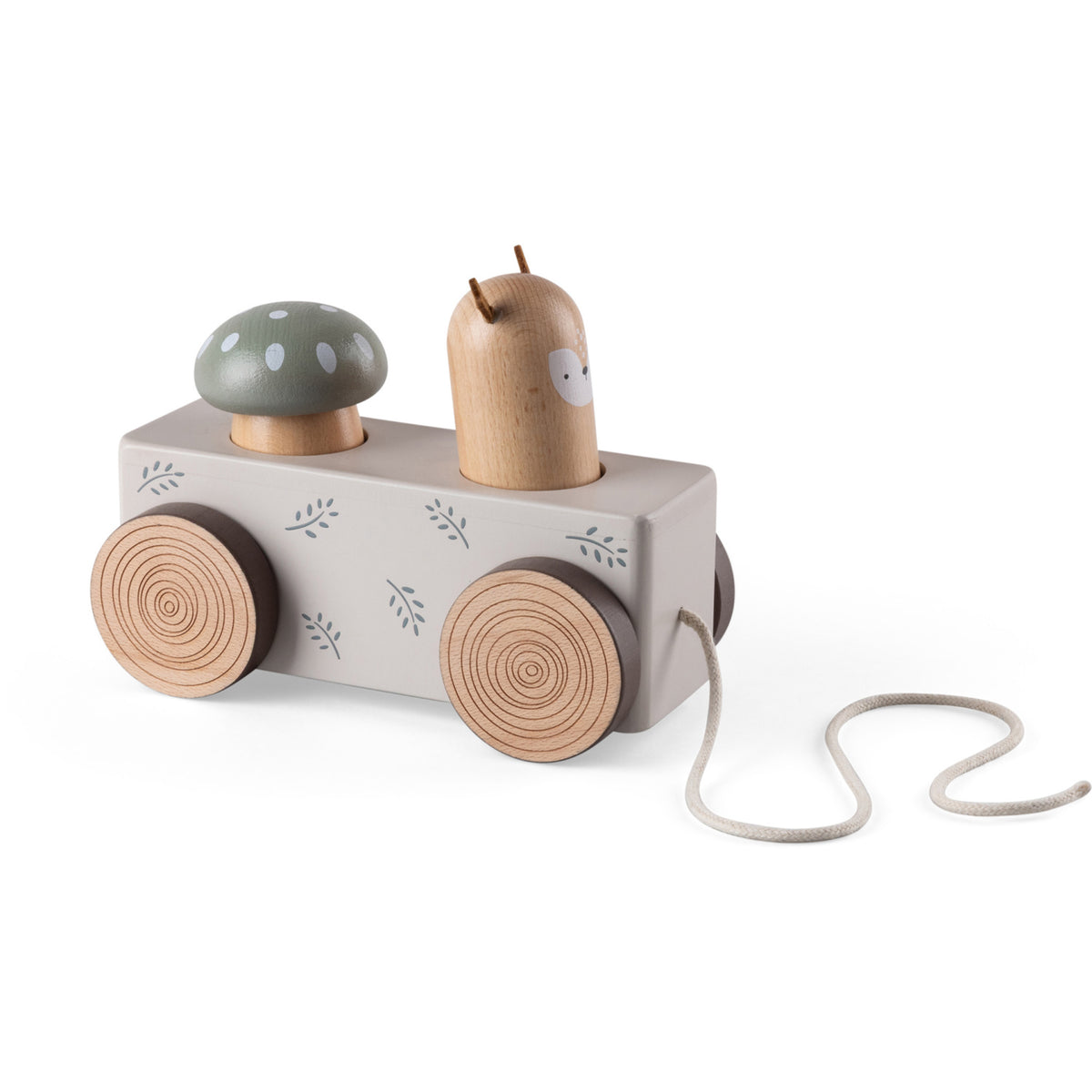 Sebra Woodland Pop-Up Pull-Along 장난감 Wooden Fsc™️ 100%