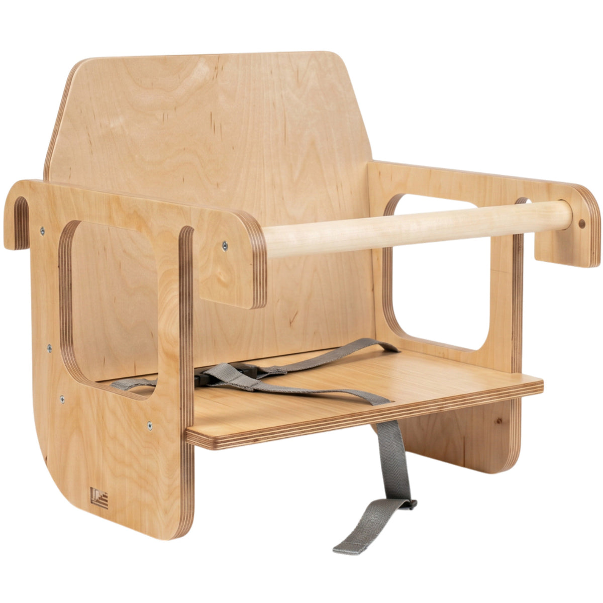 Duck Woodworks Natural High Chair Addon For Kitchen Tower EC