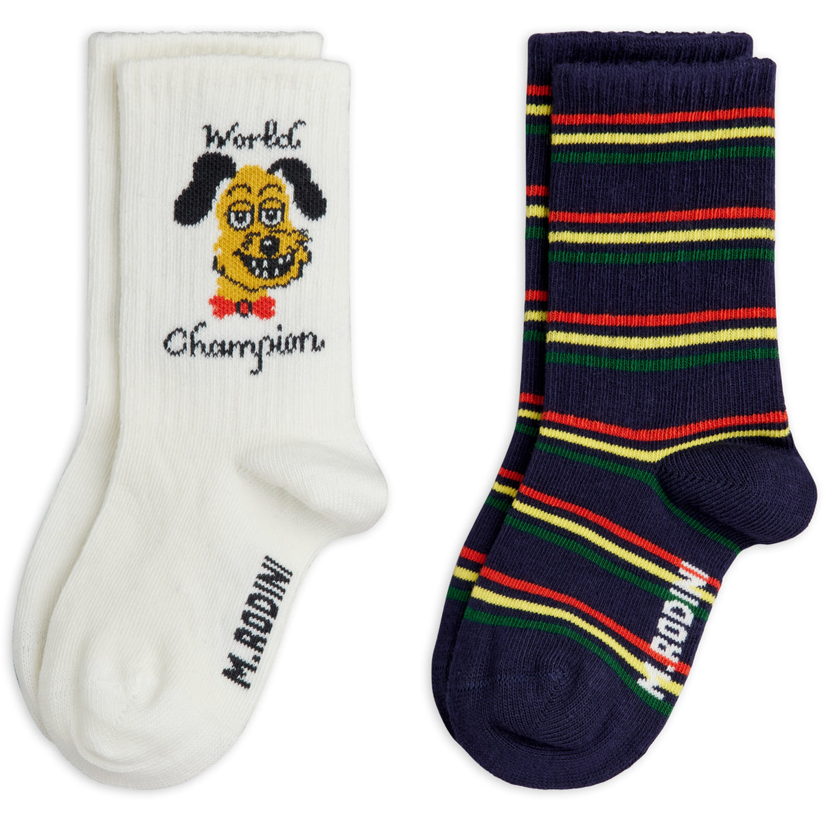 Mini Rodini Multi Rodini Prix 2-Pack Socks