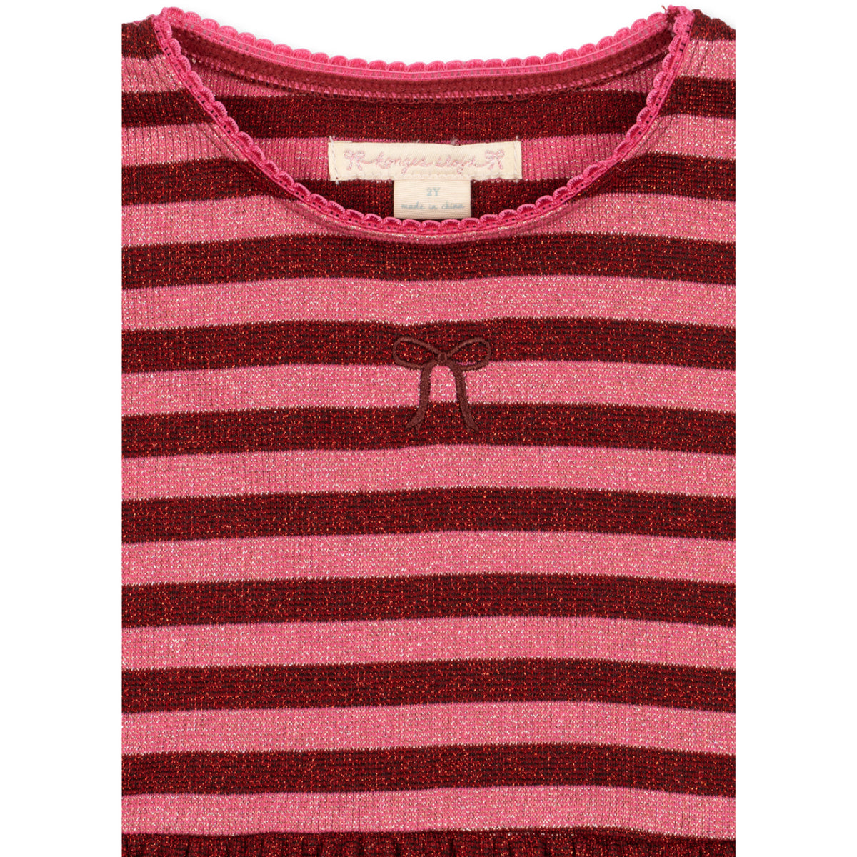 Konges Sløjd Pinky Stripe Roli Stripe Dress Ocs