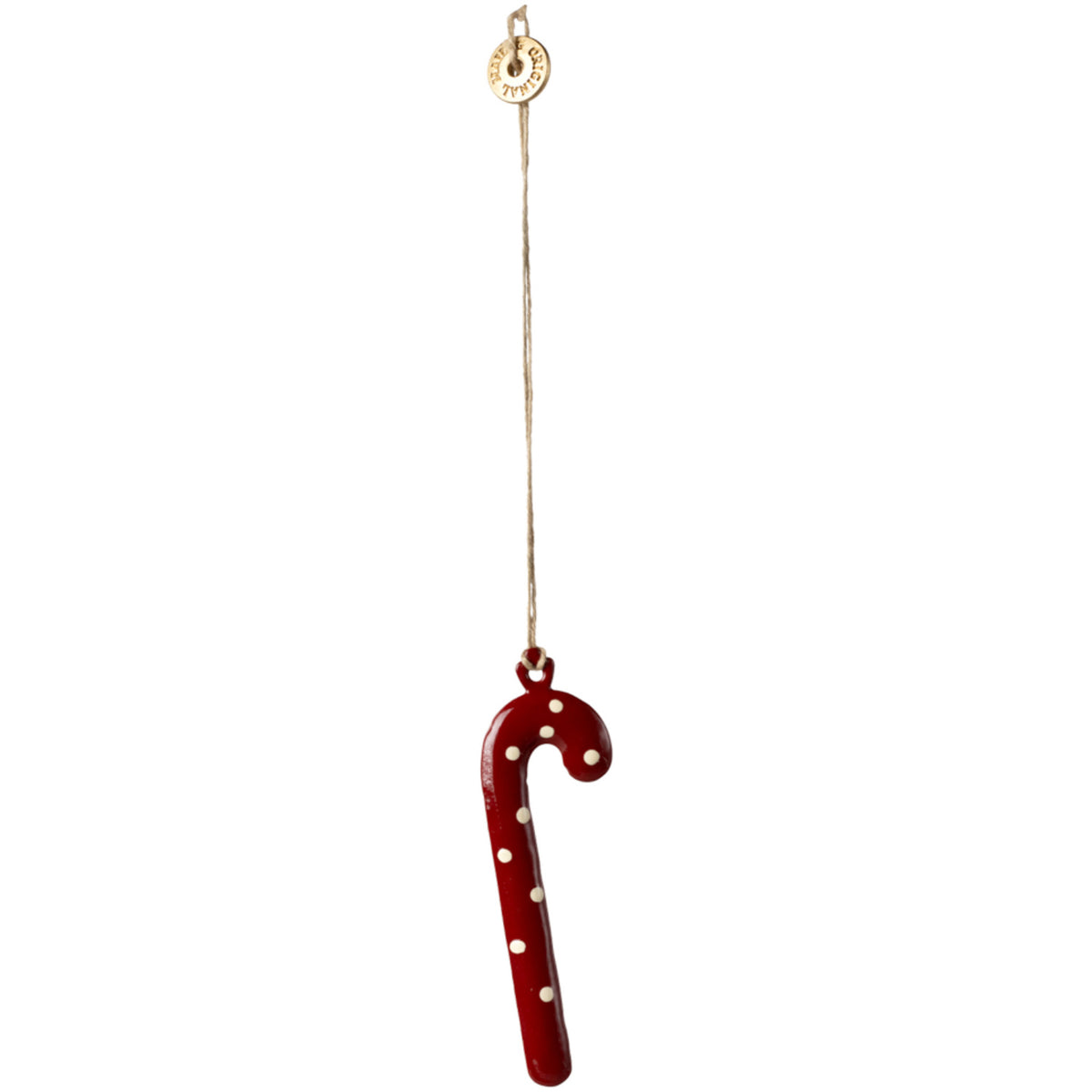 Maileg Metal ornament, Sugar cane - Dot