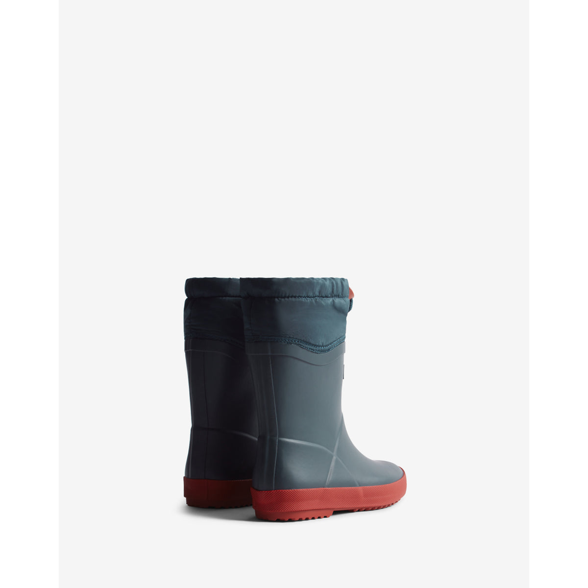 Hunter Hunter Navy/Military Red Kids First Insulated Nylon Boot