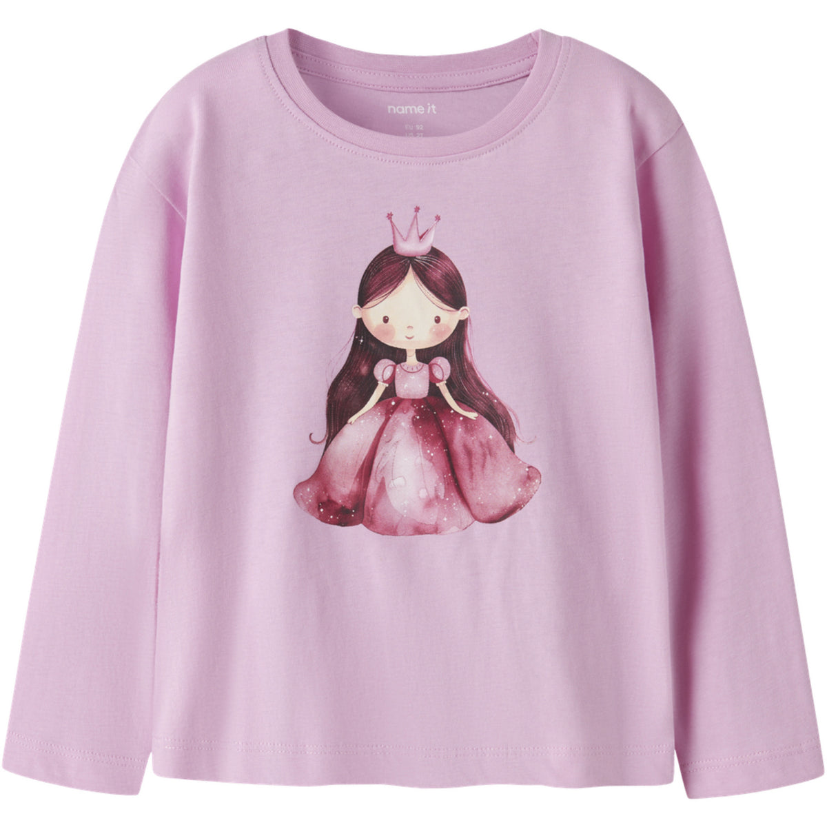 Name It Full Blooming Pink Pink Princess Nmfvotea Ls Nreg Top