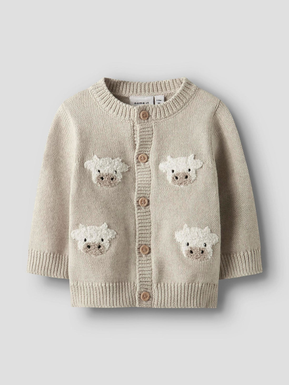 Name It Peyote Melange Nbmlional Ls Knit Card