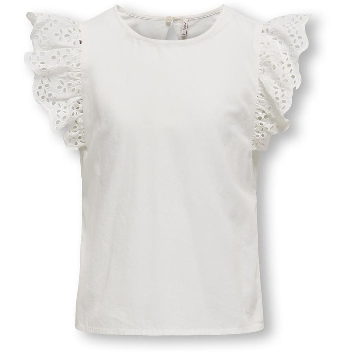 kids ONLY Cloud Dancer Koglou Life S/l Emb Top Wvn