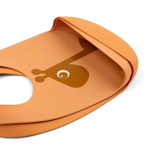 Done by Deer Silicone Bib 2-pack Raffi Mustard