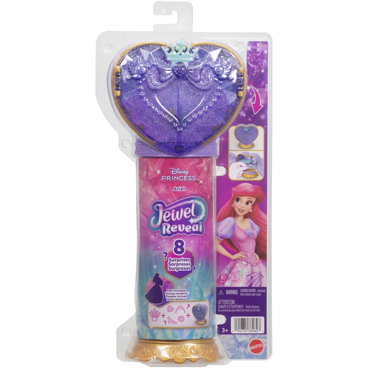 Disney Princess Mode-dukke Afslør Ariel