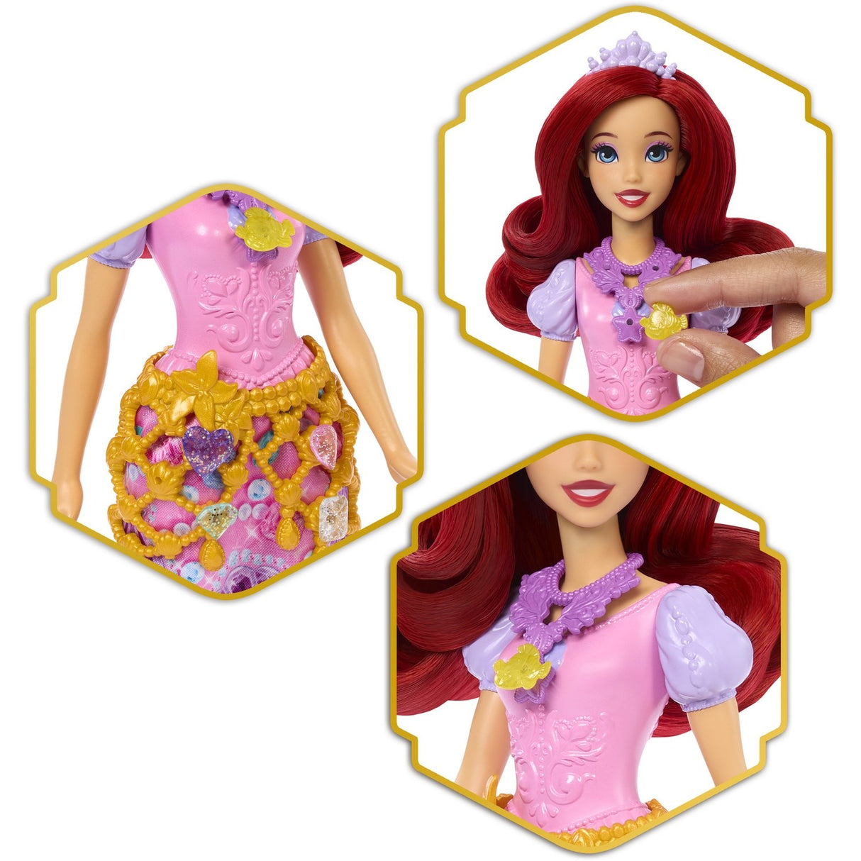 Disney Princess Mode-dukke Afslør Ariel
