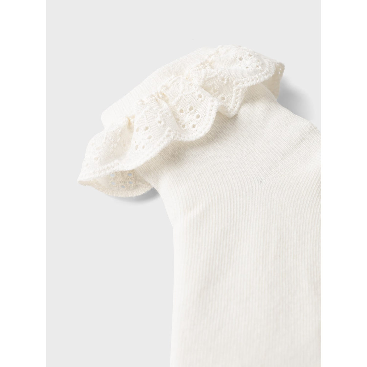 Lil'Atelier Coconut Milk Dertrud Sock