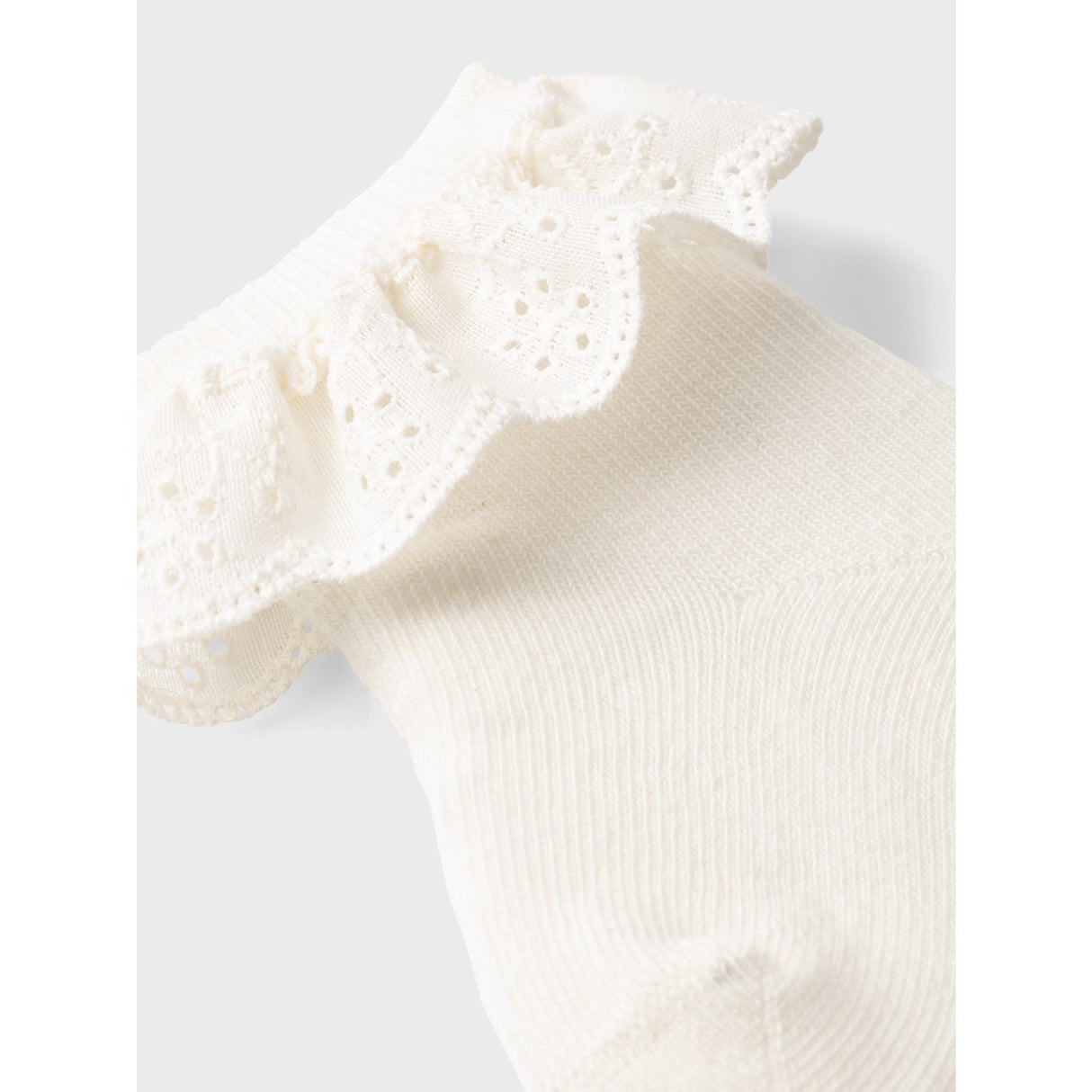 Lil'Atelier Coconut Milk Dertrud Sock