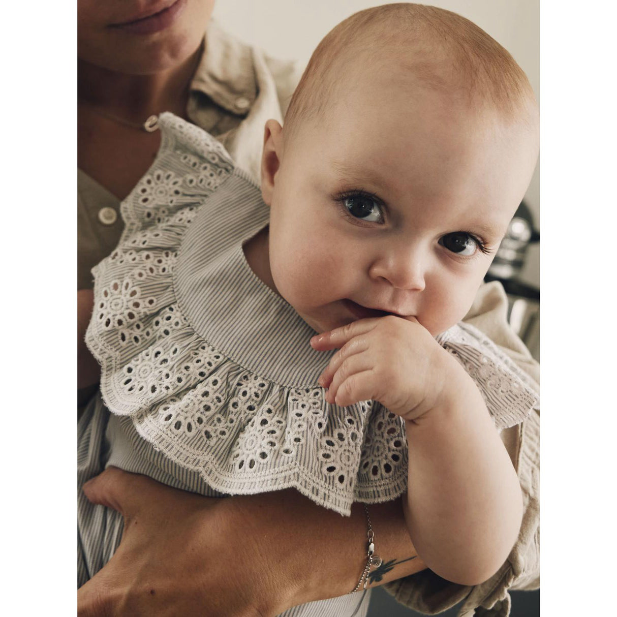 Name It Chambray Blue Hiline Sunsuit