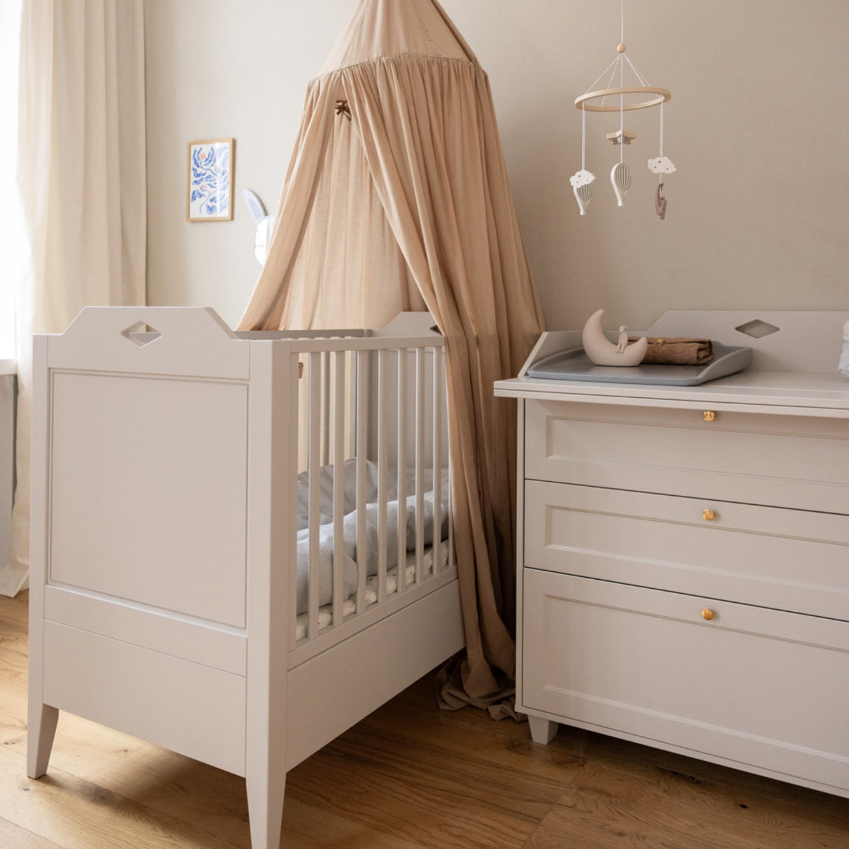 Cam Cam Copenhagen Luca Baby Bed White
