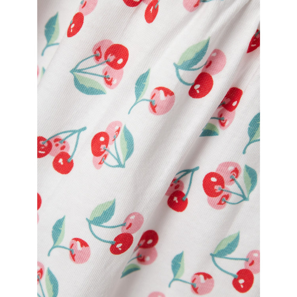 Name It Bright White Cherries Vigga Dress Noos