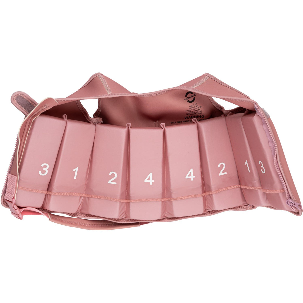 Mikk-Line Lilas Solid Swim Vest