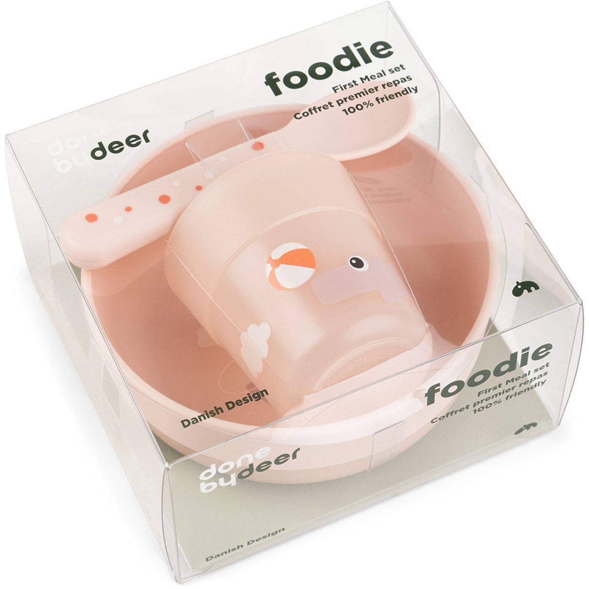 DonebyDeer Foodie Første Dinner Set Playground Pudder