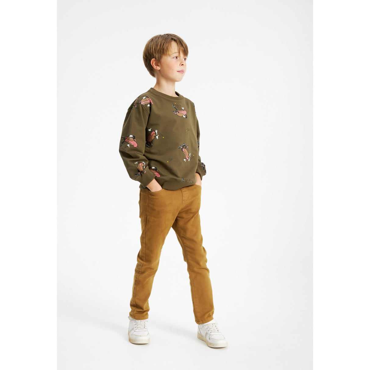 The New Ivy Green Hot Dundefined AOP Lexington OS Sweatshirt