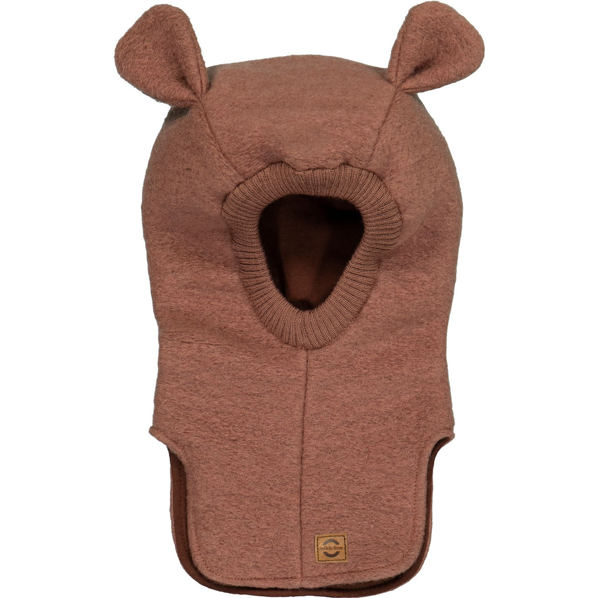 Mikk-Line Burlwood Airwool balaclava with ears
