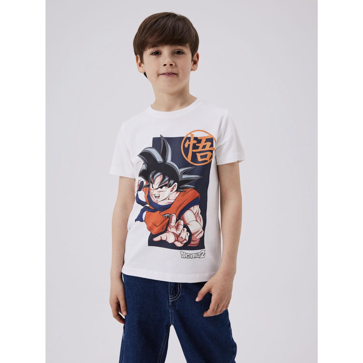 Name It Bright White Jimmo Dragonball T-Shirt Noos