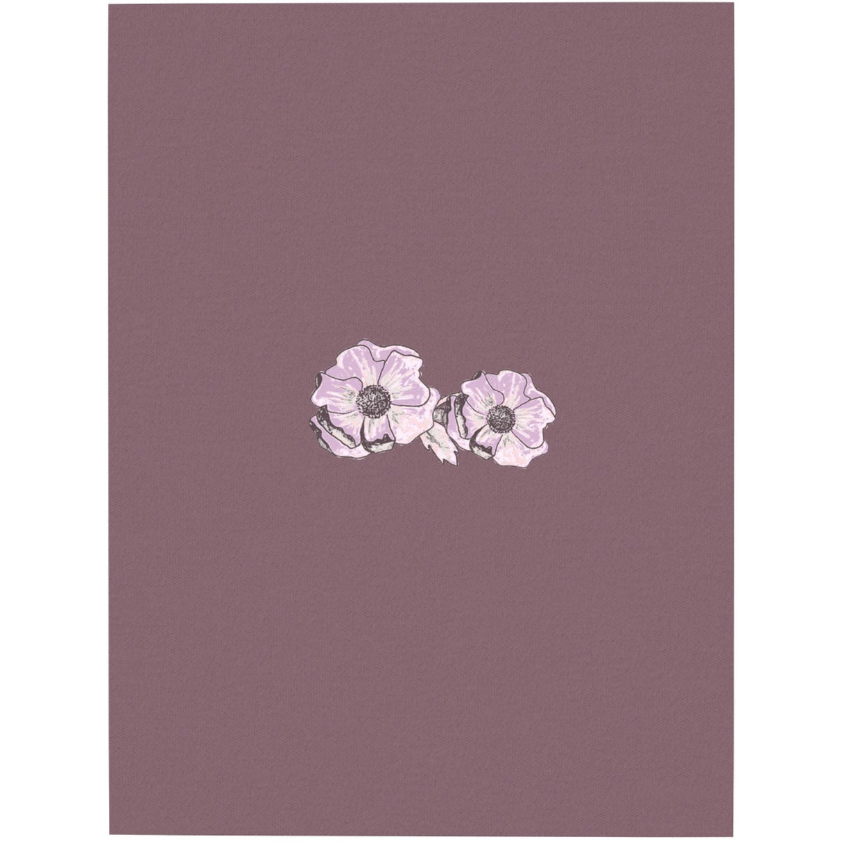 Name It Grape Shake Nightsuit 2-pack Zip Grape Flower Noos