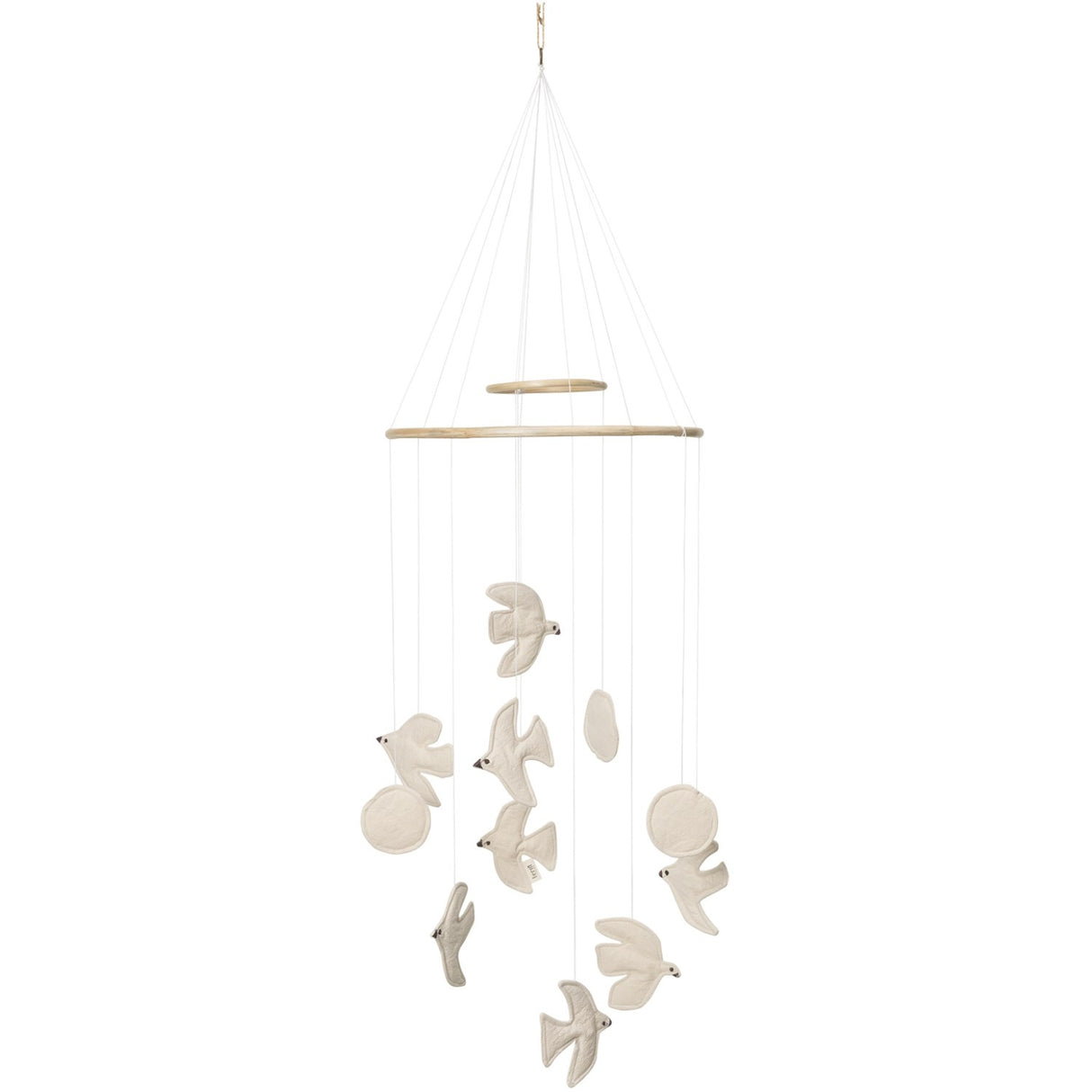 Ferm Living Undyed Swif Bird Mobile