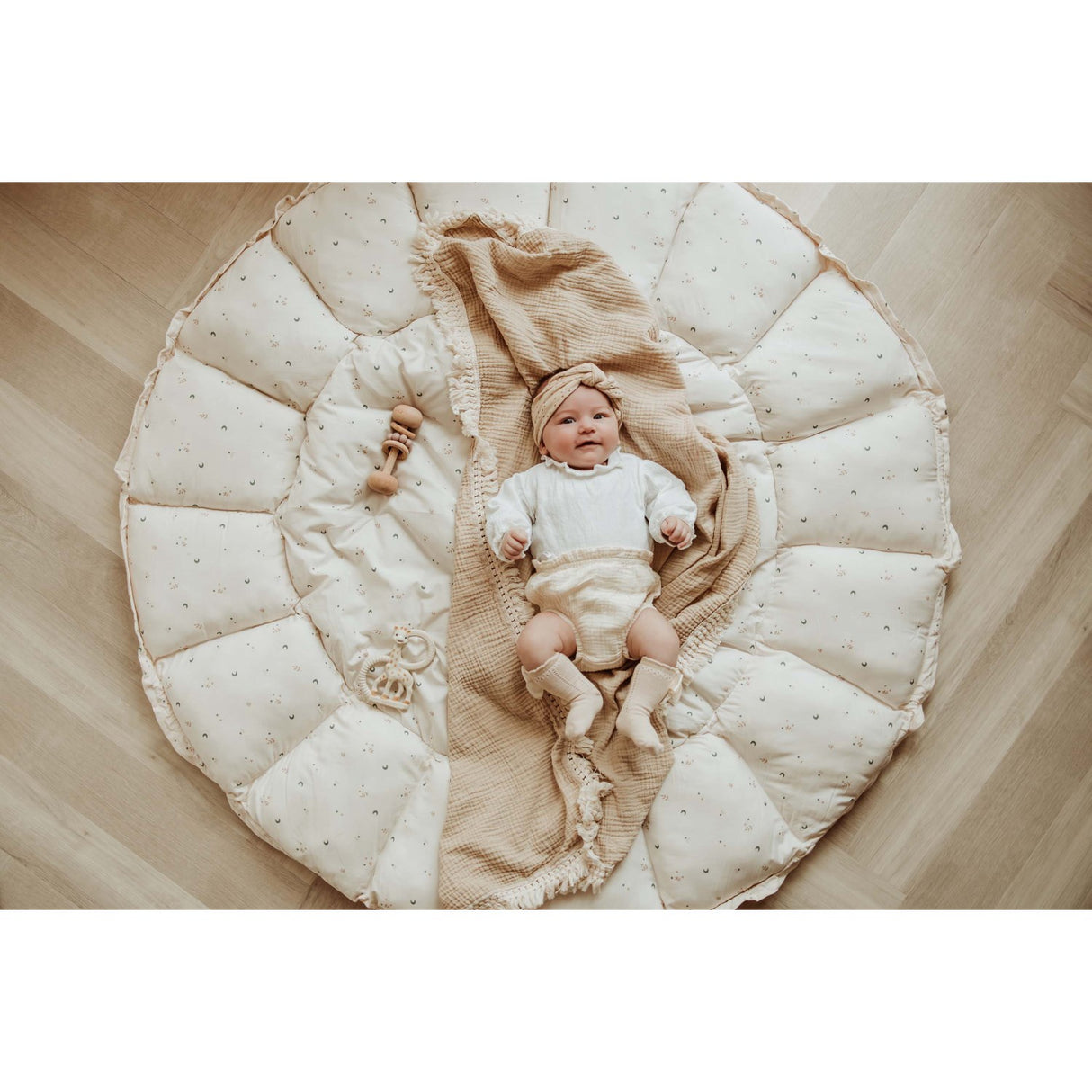 Play&Go Organic Bloom Moon 3-in-1 Playmat