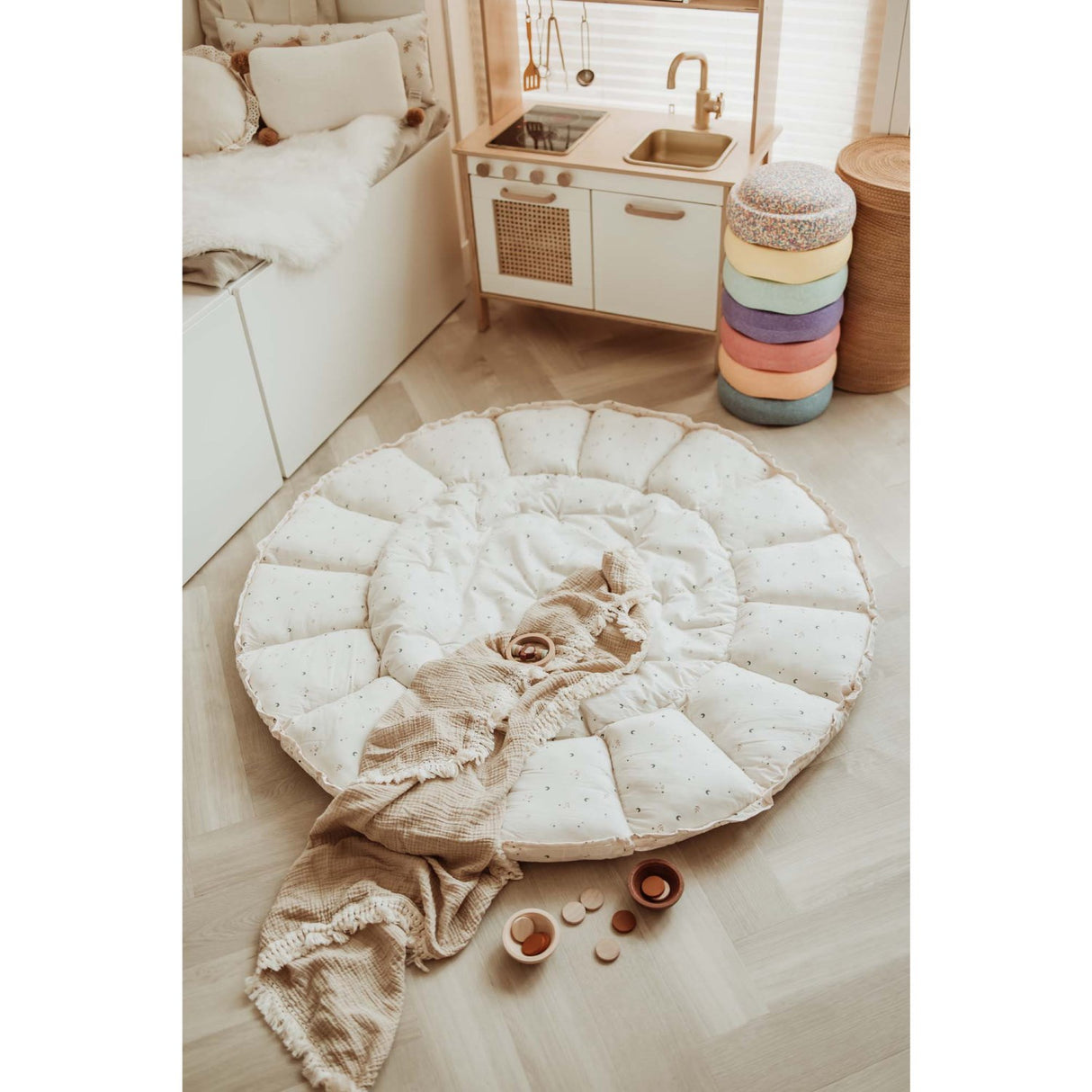 Play&Go Organic Bloom Moon 3-in-1 Playmat