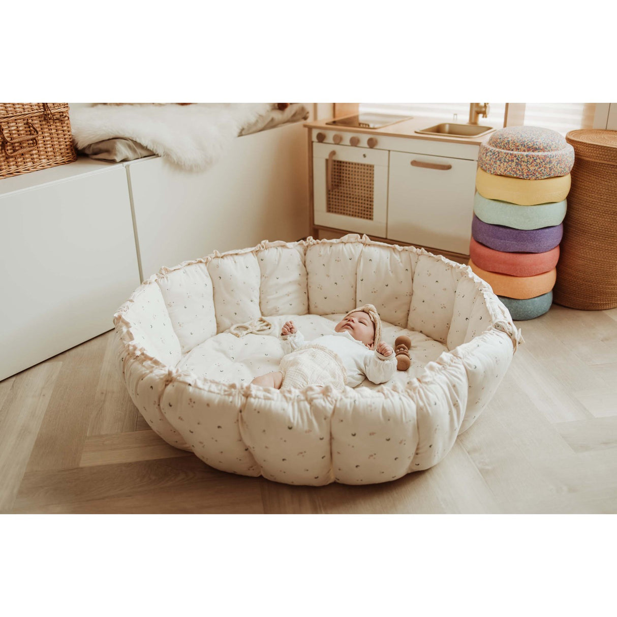 Play&Go Organic Bloom Moon 3-in-1 Playmat