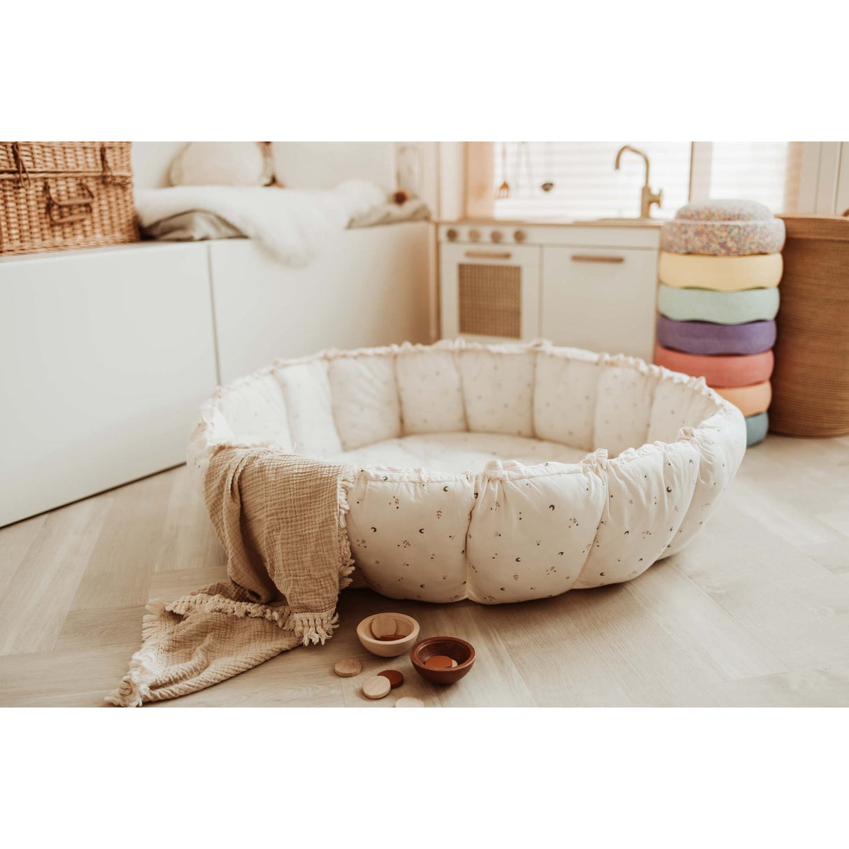 Play&Go Organic Bloom Moon 3-in-1 Playmat