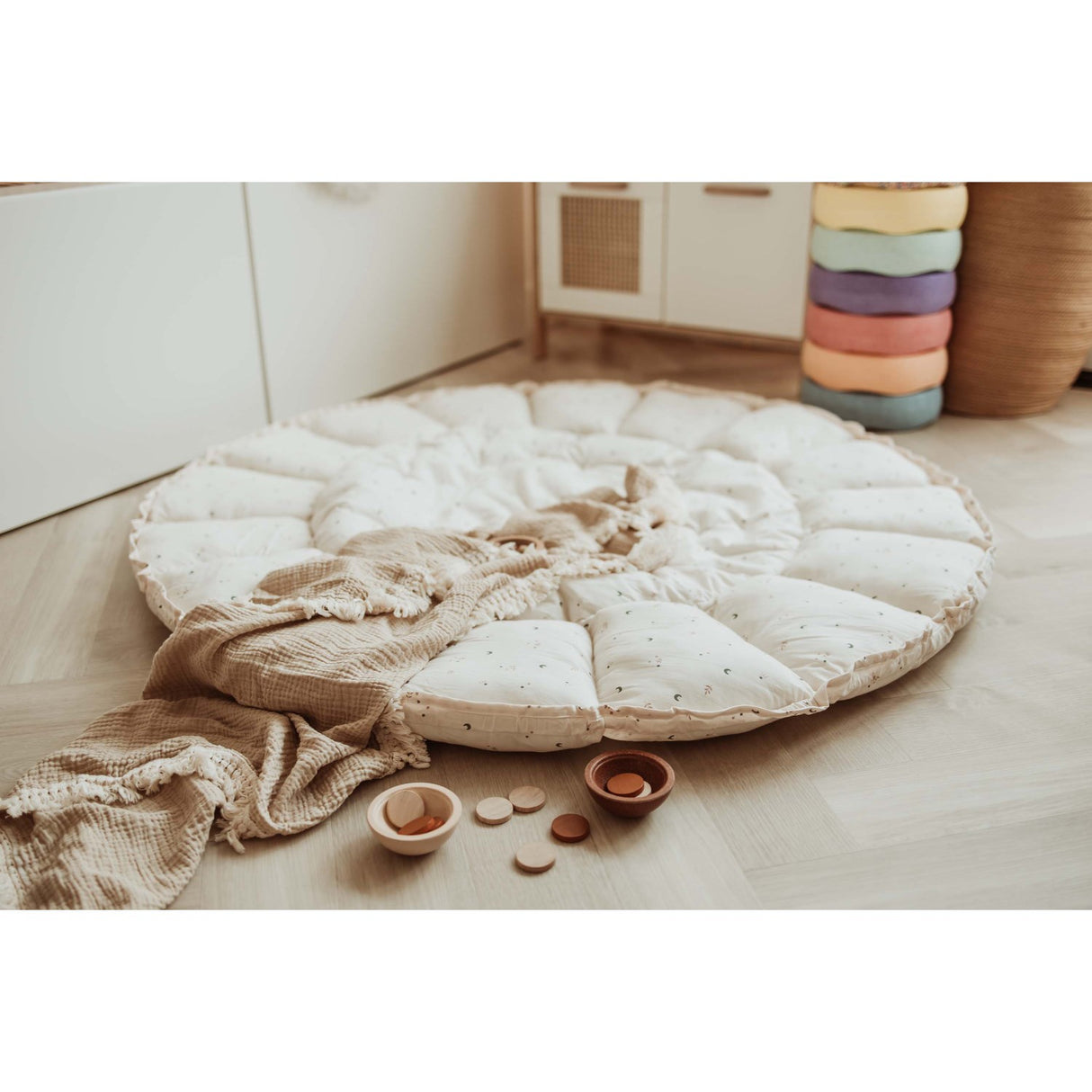 Play&Go Organic Bloom Moon 3-in-1 Playmat