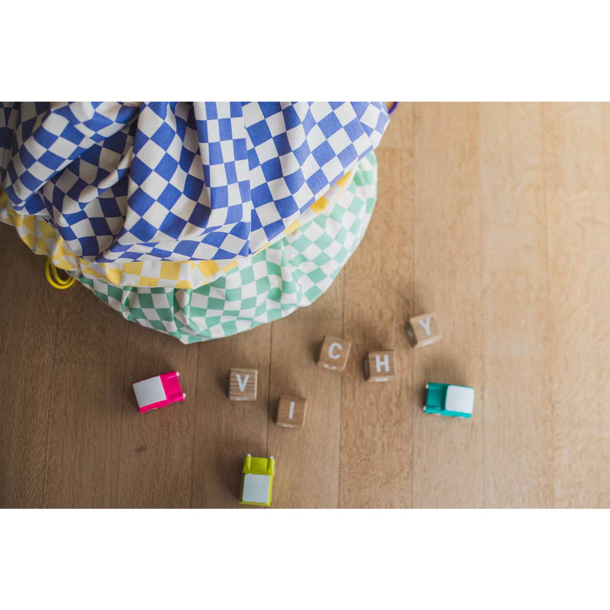 Play&Go Vichy Purple 2-in-1 Playmat