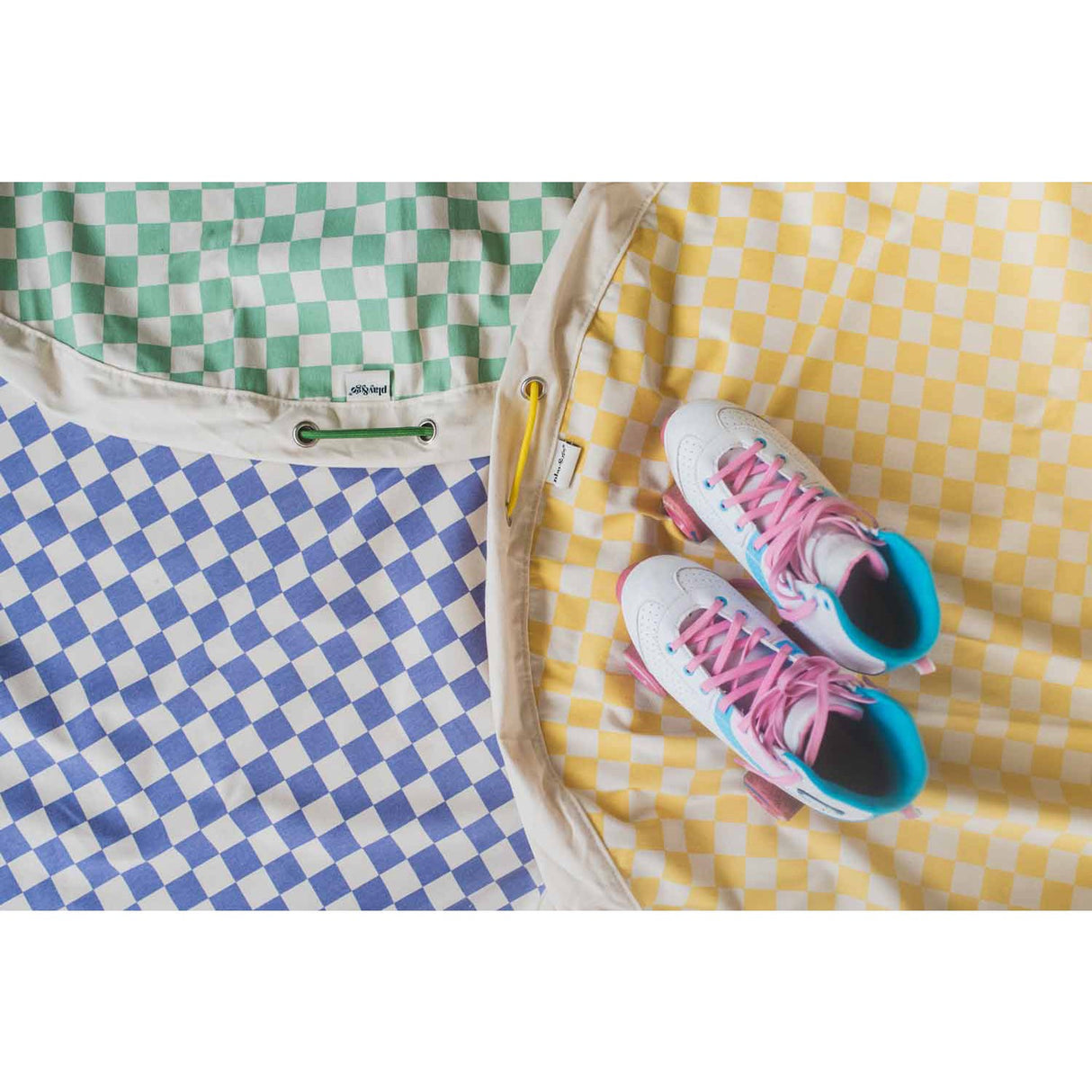 Play&Go Vichy Purple 2-in-1 Playmat