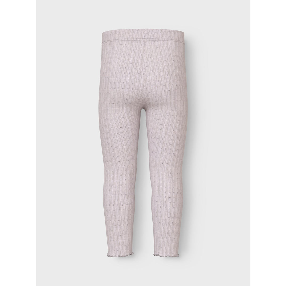 Name It Lilac Ash Wossa Wool/Silk Rib Legging