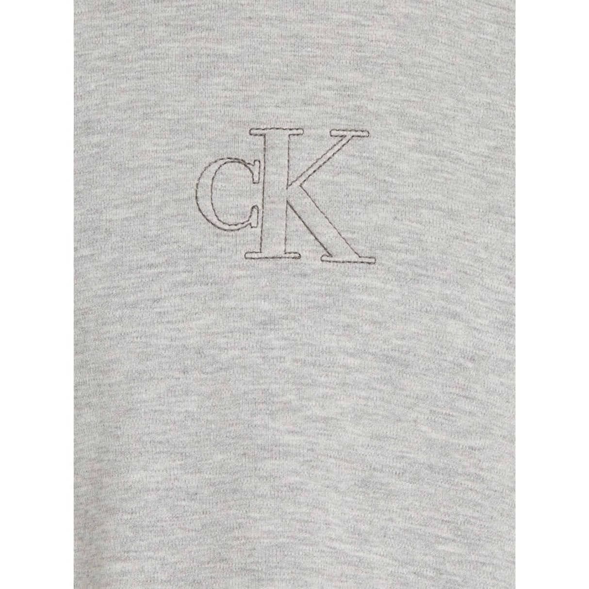 Calvin Klein Light Grey Heather Stitch MonAndram Tee Ss