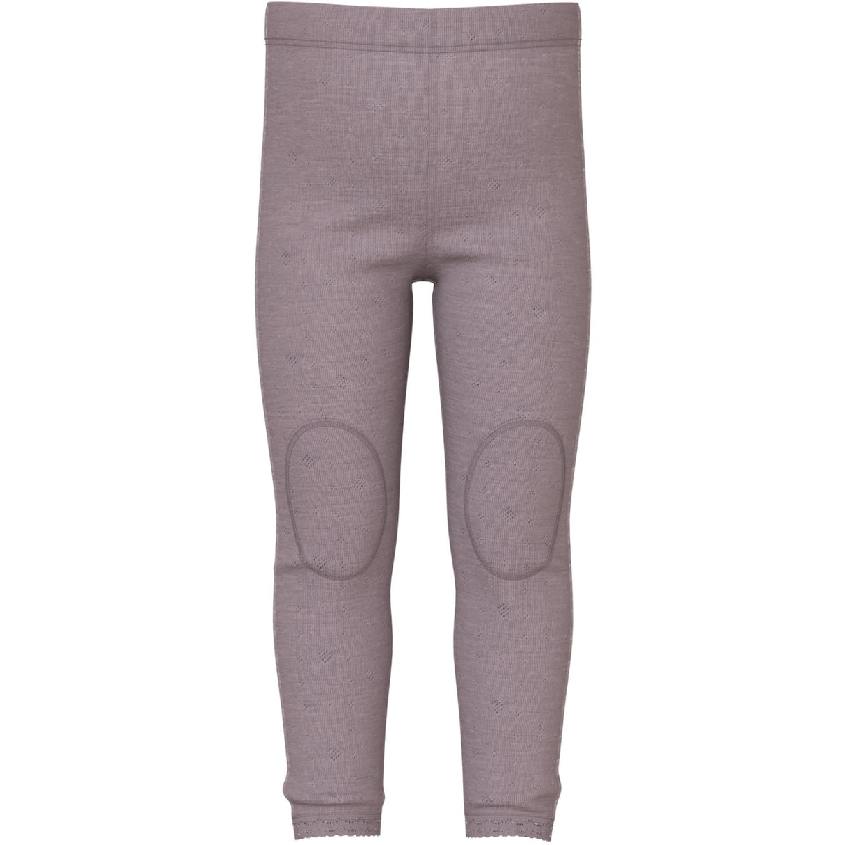 Name It Purple Dove Wang Wool Neddle Legging Solid Noos